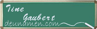Tine Gaubert Visitenkarte